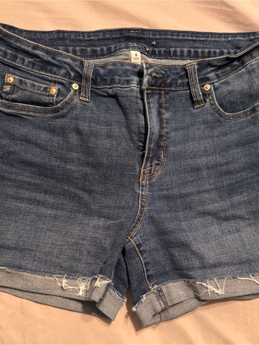 Seven 7 - Blue Denim Women's Shorts  SIZE 8